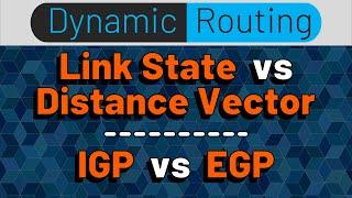EGP / IGP :: Distance Vector / Link State :: Dynamic Routing Protocols :: OSPF EIGRP BGP RIP IS-IS