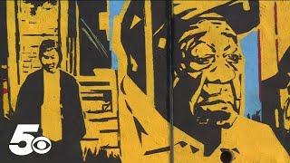 New mural in Fayetteville honors Nelson Hackett, generations of community members