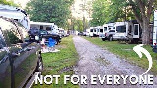 Our HONEST thoughts on CAMPGROUND LIFE | (Full-time RV)