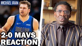 Michael Irvin Reacts to Luka Game Winner...