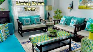 Living Room Tour | Bangladeshi Small Drawing Room Organization 2024 | Simple Living Room Decor Ideas