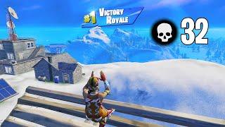 32 Kill Solo vs Squads | SEASON RECORD!!! | FULL GAME (Fortnite Chapter 2 Season 5)