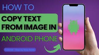 How to Copy Text From Image in Android?