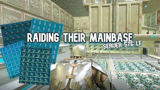 RAIDING THEIR MAINBASE | Ark Official PvP