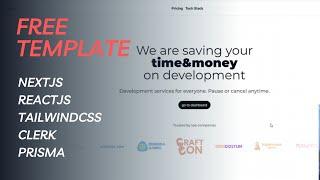 Free Next.js Dashboard Template/Boilerplate Nextjs, TS, Clerk, TailwindCSS, Prisma Template