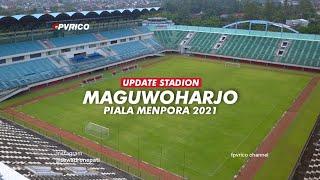 UPDATE STADION MAGUWOHARJO SLEMAN VIDEO DRONE FOOTAGE