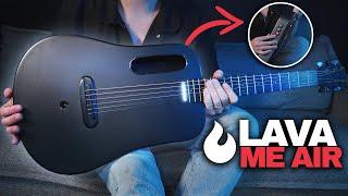 Lava ME AIR - The Super-Thin, Carbon Fiber Guitar with Built-In Effects