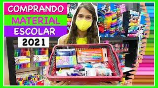 COMPRANDO MEU MATERIAL ESCOLAR 2021 | NICOLE DUMER