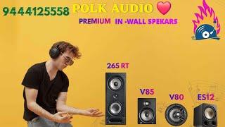 POLK AUDIO PREMIUM IN WALL DOLBY ATMOS DTS X AURO 3D IMAX BUDGET SPEAKERS PACKAGE AND DENON AVR