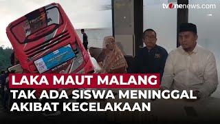 Laka Maut Malang, Pihak Sekolah Sebut Tidak Ada Siswa yang Jadi Korban | OneNews Update