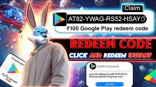 Free Redeem Code (₹100 Instant)  Best Google Play Code App