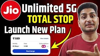 Jio Unlimited 5G Total Stop | Jio Launch New Plan | 3rd July