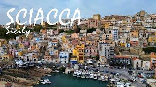 What to visit in Sicily: Sciacca: A Breathtaking Aerial Journey through Sicily's Hidden Gem