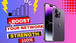 How To Fix Poor Network Signal Strength on iPhone | Boost iPhone Signal