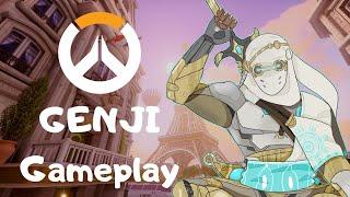 Overwatch | GENJI Gameplay! | 1080p60 | No Commentary