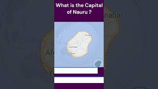 What is the Capital of Nauru | Country and Capital | @pradhanseducation