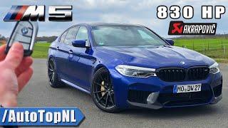 830HP BMW M5 F90 Aulitzky REVIEW on AUTOBAHN [NO SPEED LIMIT] by AutoTopNL