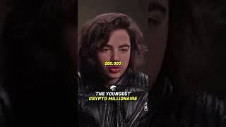 Youngest Crypto Millionaire In the World #shorts