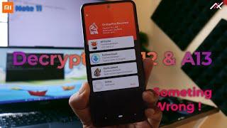 Install Orange Fox Recovery on Redmi Note 11   Decrypt Android 11,12 and 13