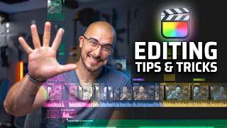 MY TOP 5 VIDEO EDITING TIPS & TRICKS | FINAL CUT PRO X
