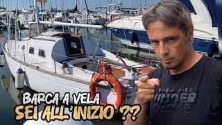 BARCA A VELA  DIFFICILE ALL’INIZIO