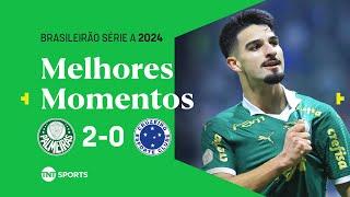 COM GOLS DE FLACO E MENINO, VERDÃO VENCE 7ª SEGUIDA EM CASA NO BRASILEIRÃO - PALMEIRAS 2X0 CRUZEIRO