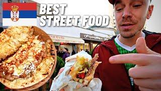 Trying top rated SERBIAN STREET FOOD in Belgrade 