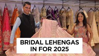 New Bridal Wedding Lehengas 2025 Inspired by Celebrities | Celebrity Bridal Lehenga Styles