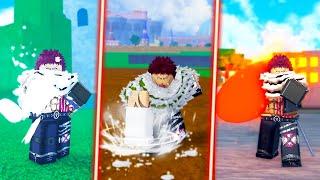 Mastering Dough Fruit in EVERY One Piece Roblox Game..