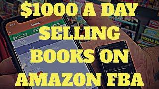 Make $1000 A Day Selling Books On Amazon FBA - Book Sourcing VLOG Thrift Haul