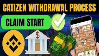 CATIZEN COIN LIVE WITHDRAW TO BYBITCATIZEN/HAMSTER EXCHANGE  DEPOSIT DONECATI 5$ PRICE PREDICTION