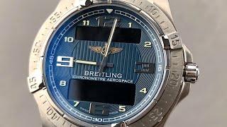 Breitling Aerospace Avantage Superquartz E7936210/C787 Breitling Watch Review