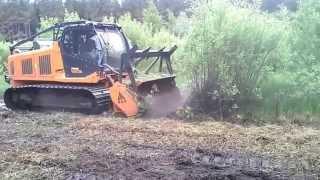 PrimeTech PT-300 forest mover, mulcher with Prime Tech PT300 FAE #wood #cutter www.zorrocargo.eu