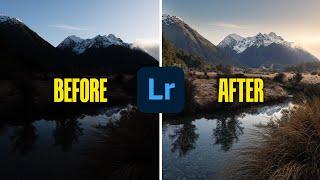 How to EDIT Landscape photos in LIGHTROOM