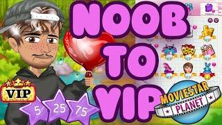 NOOB TO VIP ON MY BOYFRIENDS ACCOUNT ON MSP | MOVIESTARPLANET