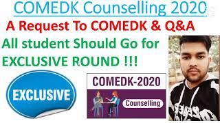 Comedk 2020 | Exclusive Round 2020 | All Question & Answer | Refund  | Reporting Online? |