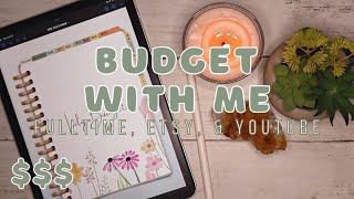 Budget With Me | Fulltime, Etsy, & Youtube Paychecks | Zero Based Budget | 23 Year Old Budgets