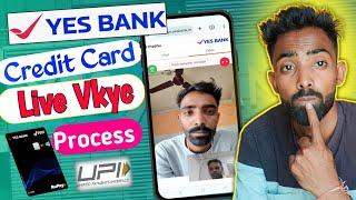 Yes Bank Credit Card Live Video Kyc | Yes Bank Credit Card Apply Online