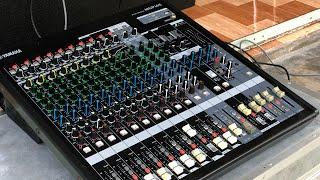 Test mixer yamaha mgp16x với 2 bộ efectr riêng biệt độc lập