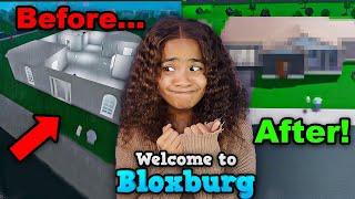 DELETING My House And Starting Front SCRATCH in Roblox Bloxburg!