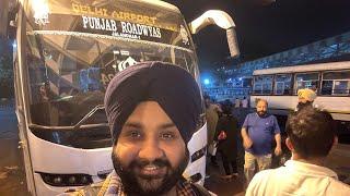 Punjab Roadways Volvo bus journey from Delhi to Jalandhar |Complete Info | Fraud | Metro Route