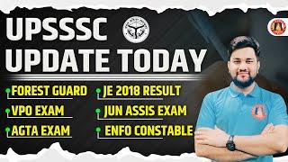 UPSSSC EXAMS LATEST UPDATE - JUNIOR ASSISTANT | AGTA | FOREST GUARD | VPO | ENFORCEMENT CONSTABLE