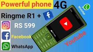 Best 4G Phone 2024 | Ringme R1 plus 4G keypad phone unboxing | infocus power 1 4G feature phone