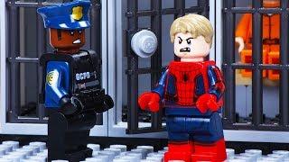 Lego Spiderman Prison Break Fail