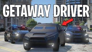 I Became A Getaway Driver In An Armored Car in GTA 5 RP