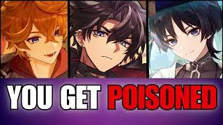 You get poisoned -  Genshin impact x listener asmr