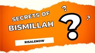 Tafseer of Bismillah - In the Name of Allah #RisaleNow #Thursday #RisaleiNur #RisalahAnnur