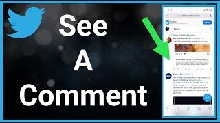 How To See Twitter Comments