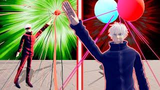 *NEW* SIX EYES EVOLUTION of SATORU GOJO JUJUTSU KAISEN IN TABS Totally Accurate Battle Simulator