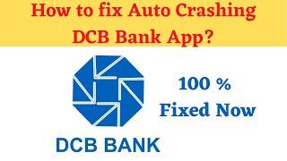 Fix Auto Crashing DCB Bank App/Keeps Stopping App Error in Android Phone|Apps stopped on Android